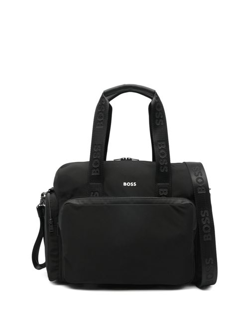 Borsa fasciatoio unisex BOSS Kids nera BOSS KIDS | J5310709B